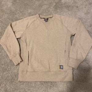 Ariat Rebar sweatshirt with pockets XS tan